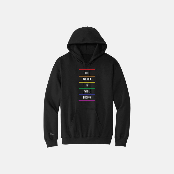 The World is Wide Enough Hoodies