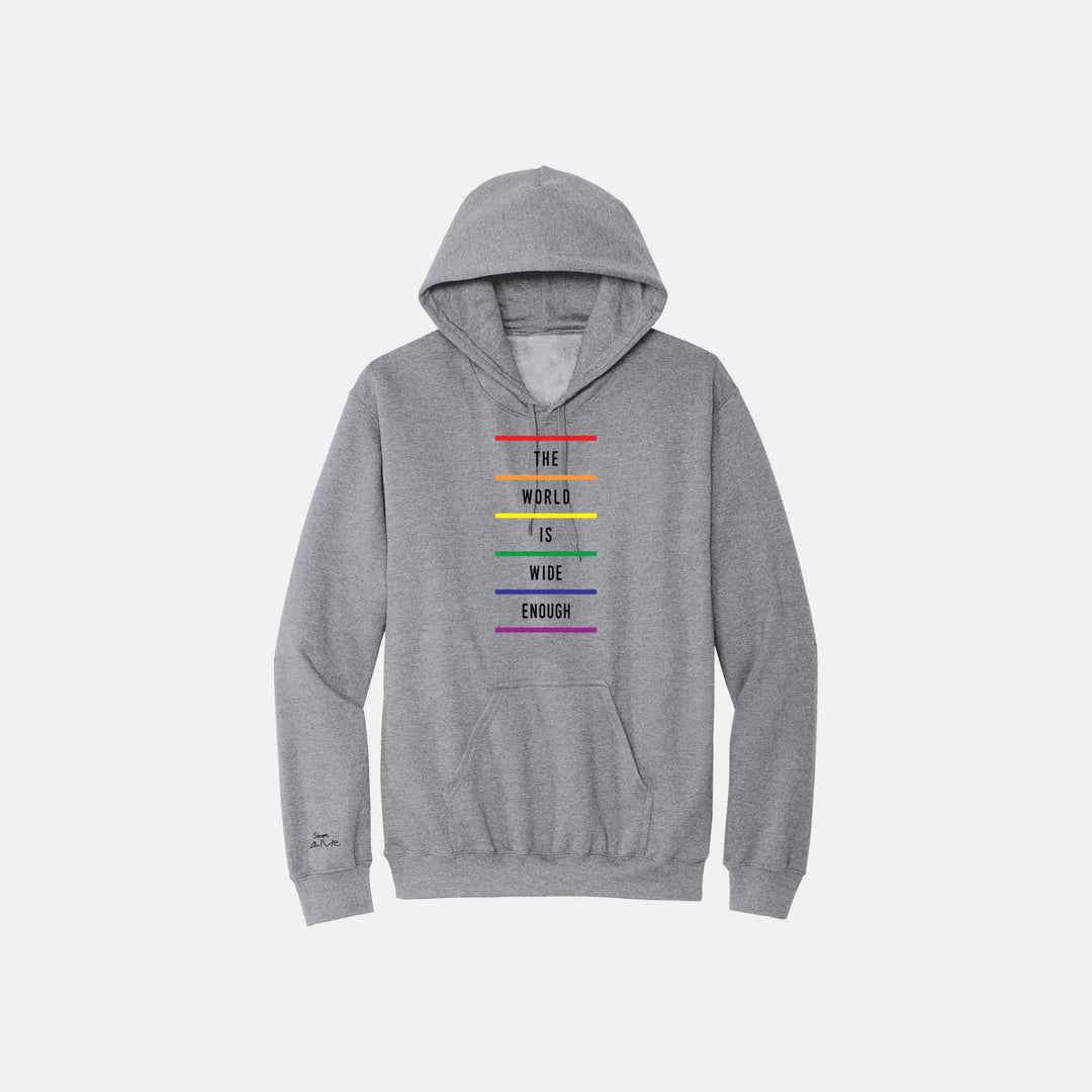 The World is Wide Enough Hoodies