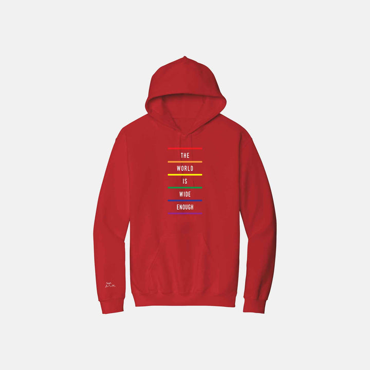 The World is Wide Enough Hoodies