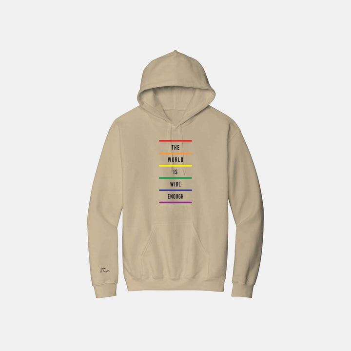 The World is Wide Enough Hoodies