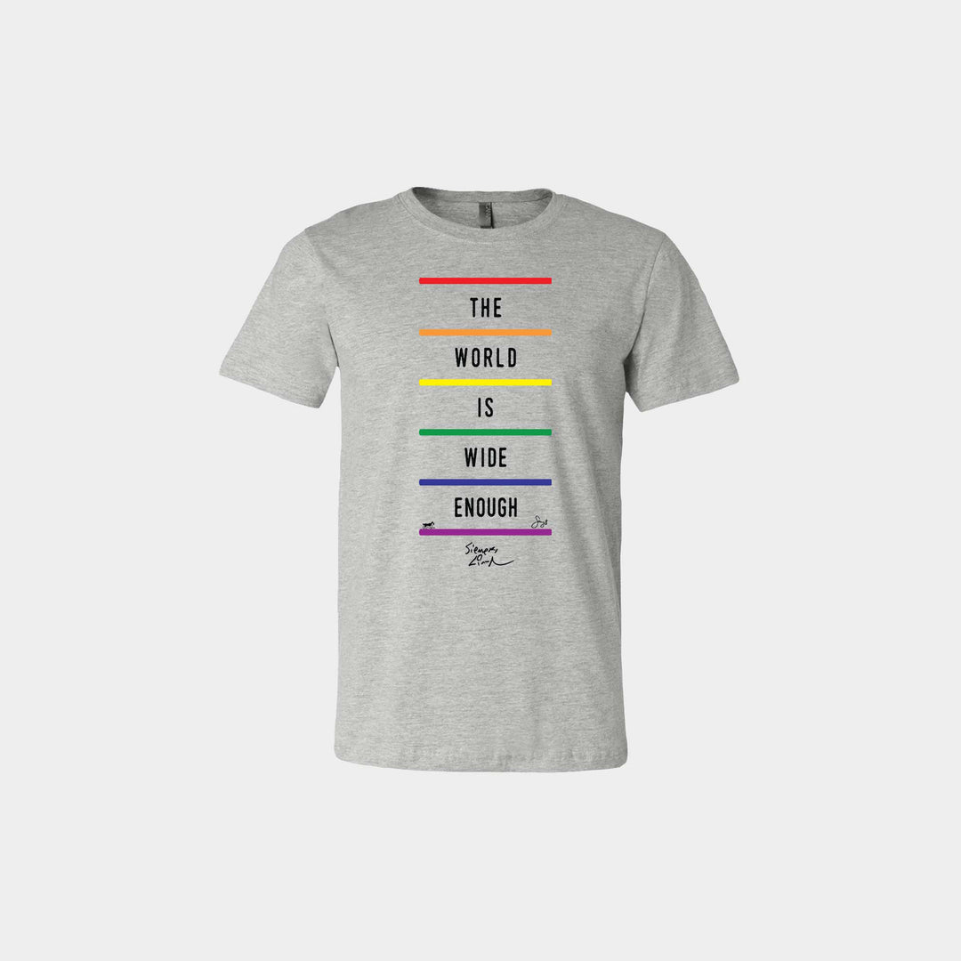 The World is Wide Enough Unisex Crew