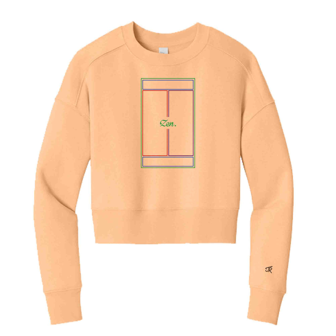 Zen Ladies Cropped Sweatshirt