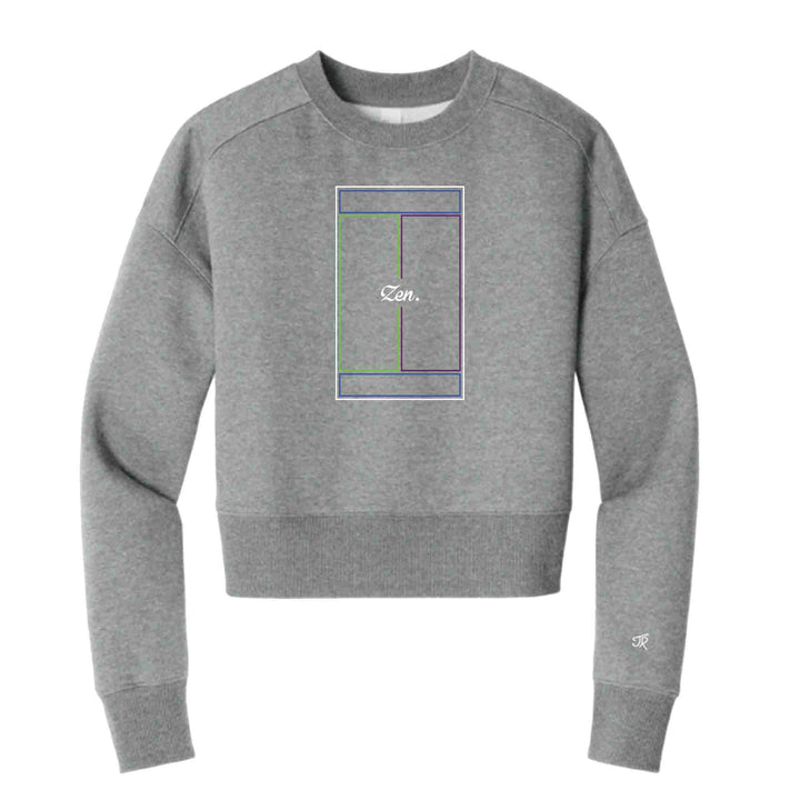 Zen Ladies Cropped Sweatshirt