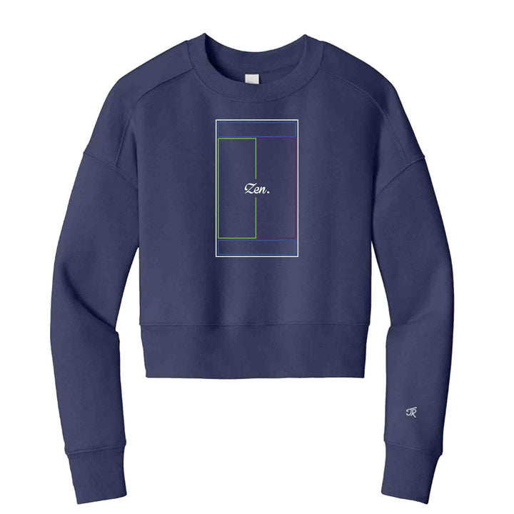 Zen Ladies Cropped Sweatshirt
