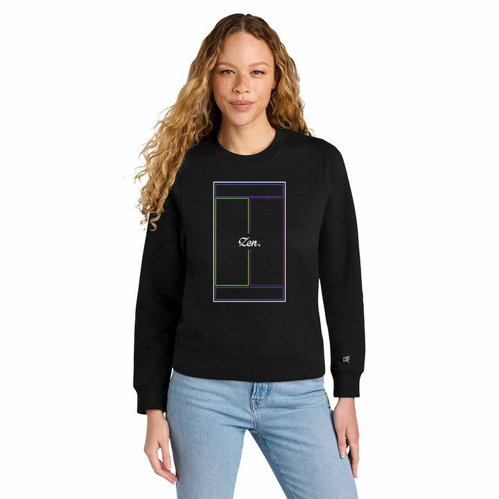 Zen Ladies Crewneck Sweatshirts