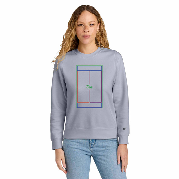 Zen Ladies Crewneck Sweatshirts