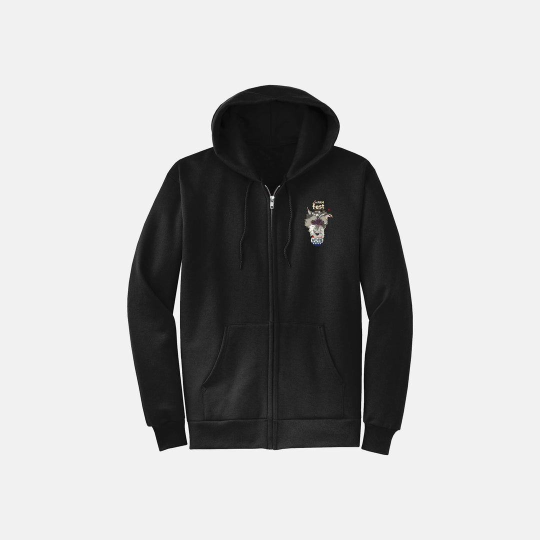 2024 LinFam "Tobi Votes" Zip Hoodies
