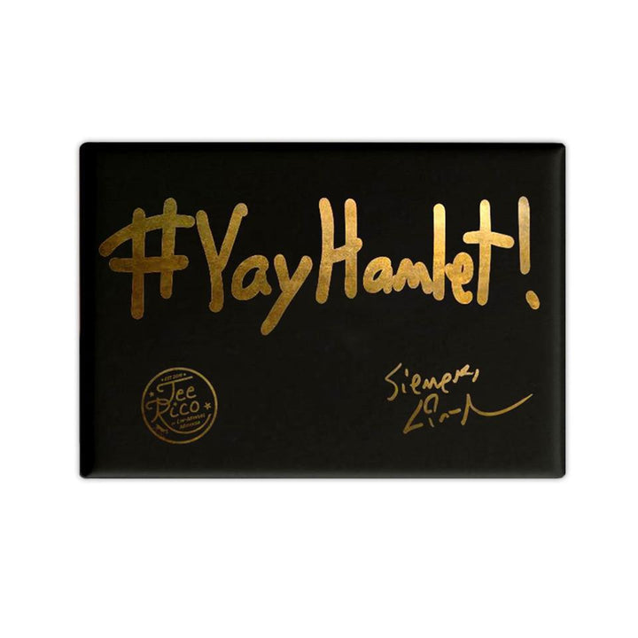 Yay Hamlet! 2.5"x 3.5" Magnet - Lin-Manuel Handwriting