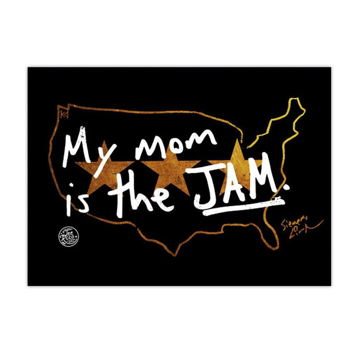 My Mom is the Jam - Lin-Manuel Handwriting - 5"x7" Magnet