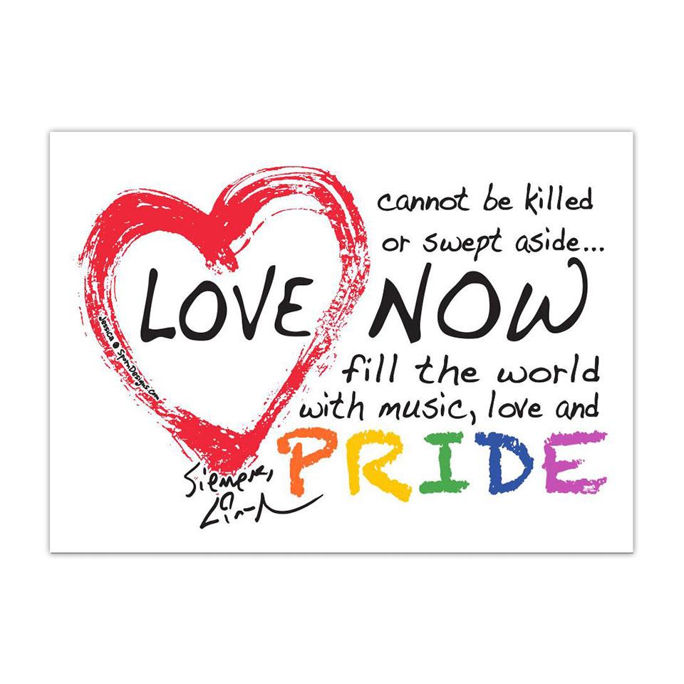 Love Is Love - 5"x7" Flat Magnet