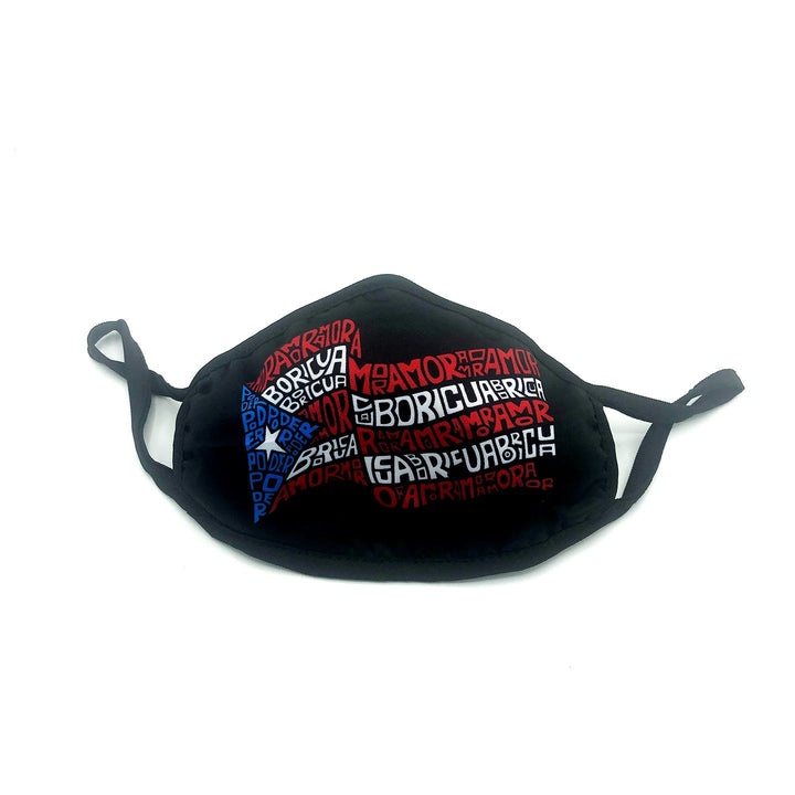 Boricua Poder Amor - Facemask