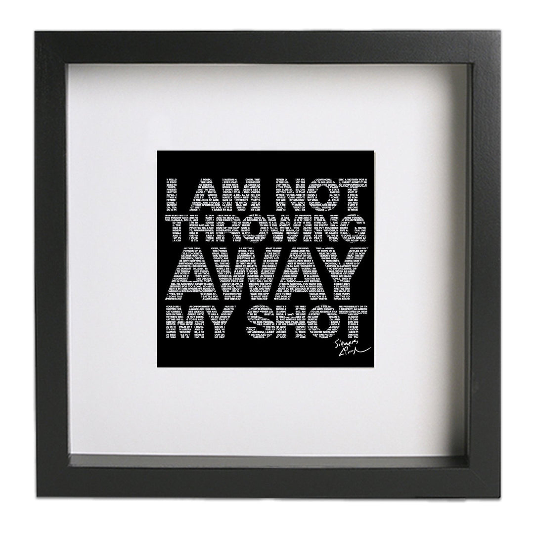 My Shot 8"x 8" Art Print