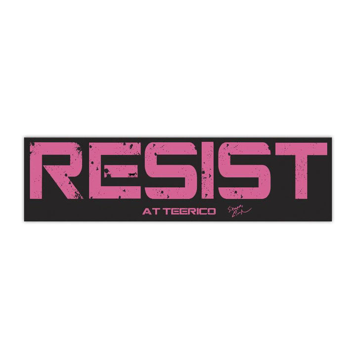 RESIST - 11"x3" Vinyl Sticker